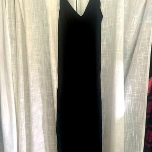 Fashion bug xl super comfy long black lounge dress can dress up or down